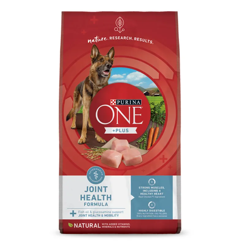 Alimento seco para perros que favorece la salud de las articulaciones Purina ONE® +Plus