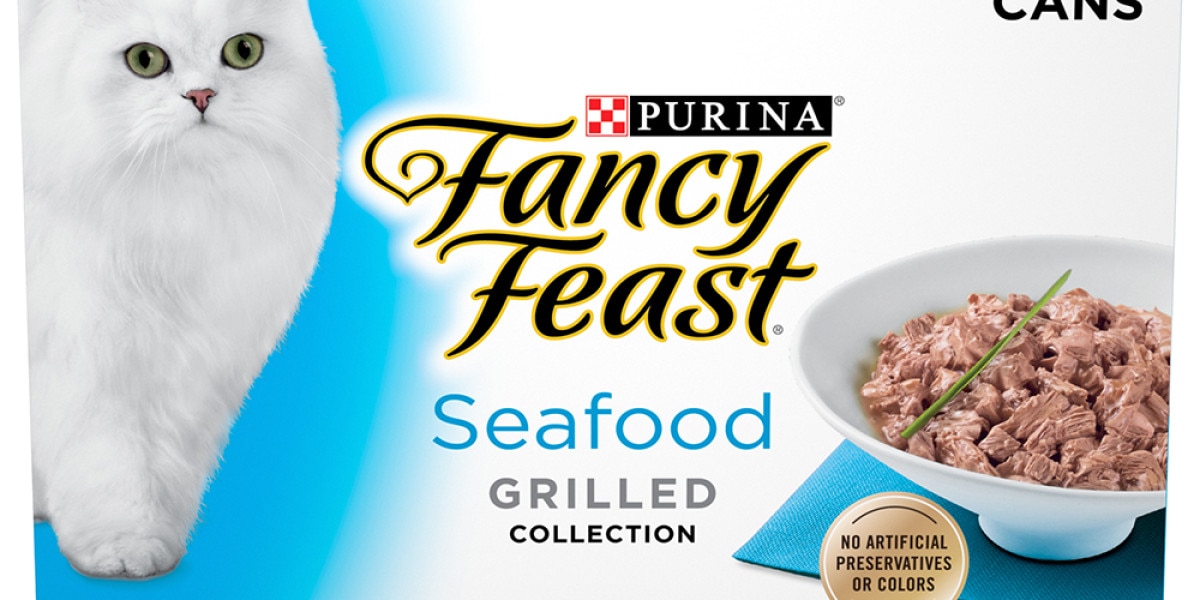 Fancy Feast Grilled Seafood Wet Cat Food Variety 30Pk Purina US