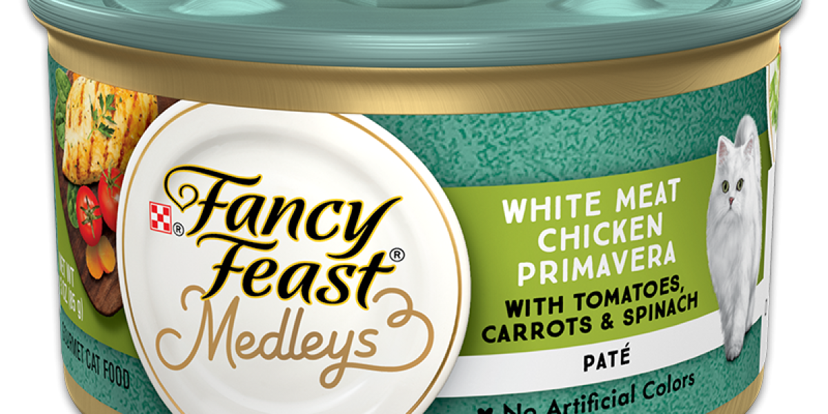 Fancy Feast Medleys Chicken Primavera Wet Cat Food Purina