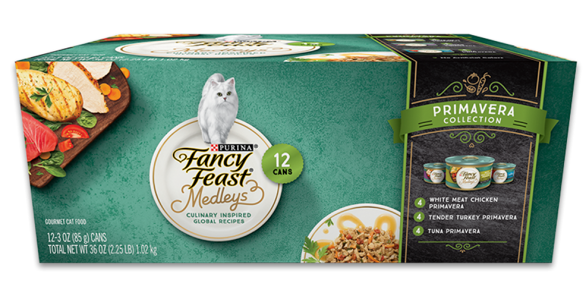 Fancy Feast Medleys Primavera Wet Cat Food Variety Pack 12 Purina