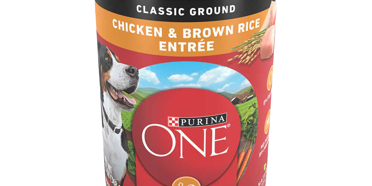 Purina one canned dog food discount