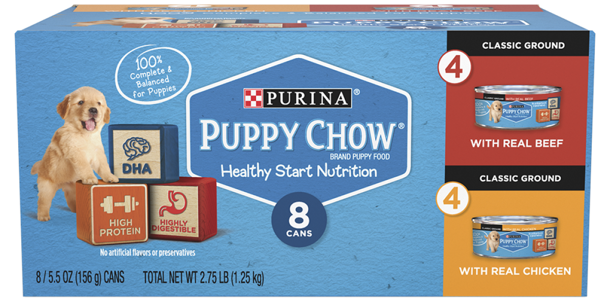 Purina puppy chow canned 2025