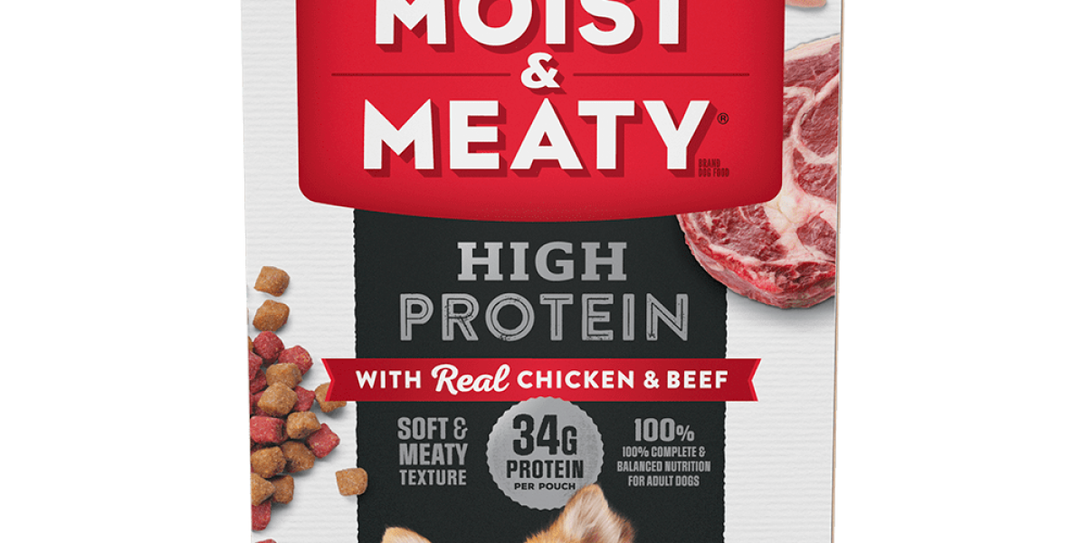 Moist Meaty Chicken and Beef Soft Dog Food Purina