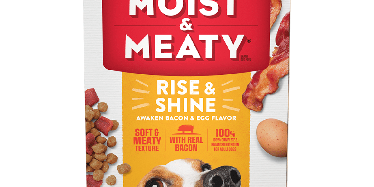 Moist Meaty Rise and Shine Bacon Egg Soft Dog Food Purina