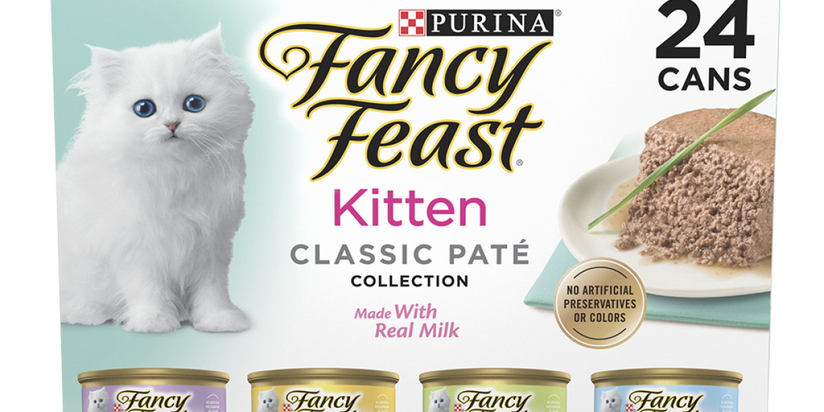 Fancy Feast Kitten Classic Pate Wet Food Variety 24 Pack Purina