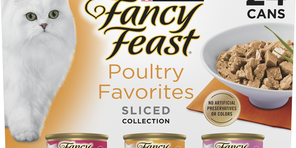 Fancy Feast Sliced Poultry Wet Cat Food Gravy Variety 24Pk Purina US