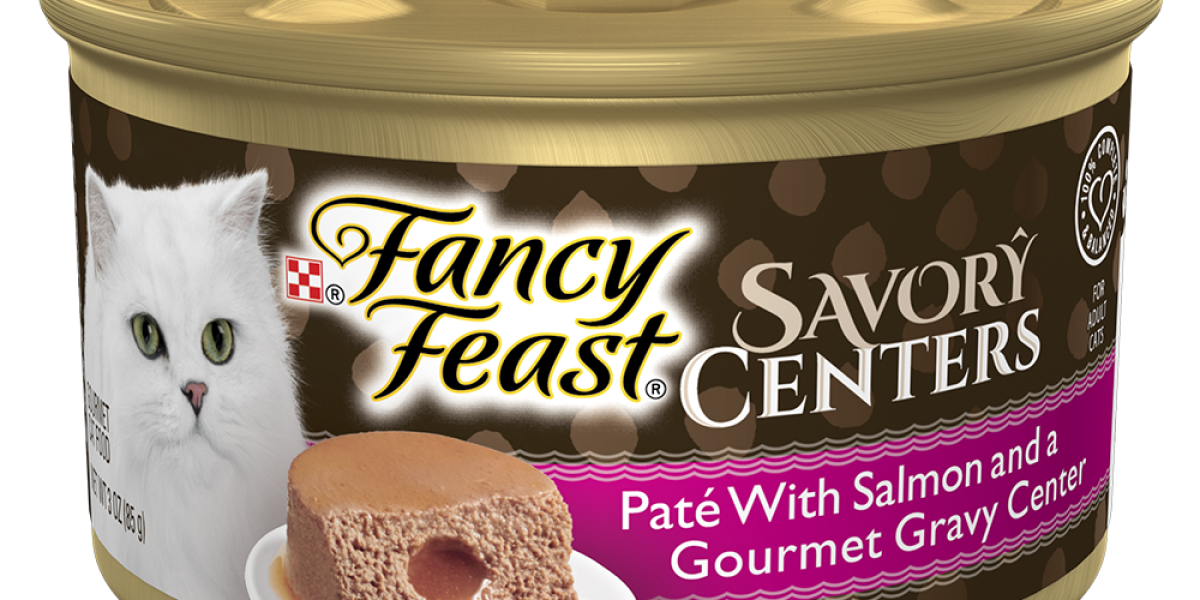 Fancy Feast Savory Centers Pate Salmon Wet Cat Food Purina US
