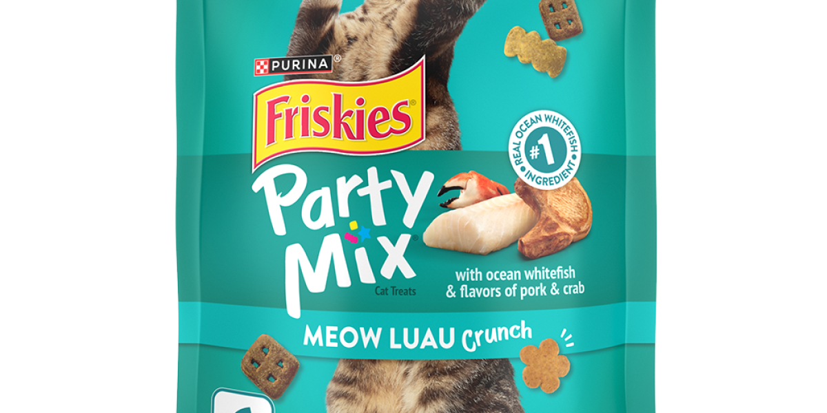 Friskies Party Mix Crunch Meow Luau Cat Treats Purina