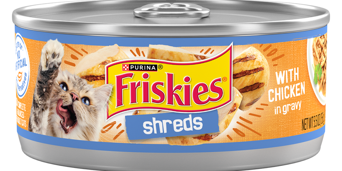 Friskies Shreds Chicken in Gravy Wet Cat Food Purina US
