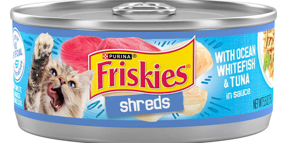 Friskies Savory Shreds with Ocean White Fish & Tuna Canned Cat Food