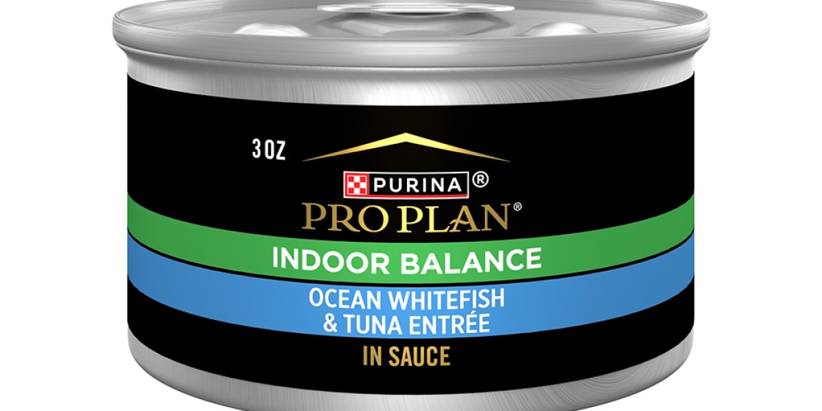 Pro Plan Indoor Balance Ocean Whitefish & Tuna Entrée in Sauce Wet Cat Food