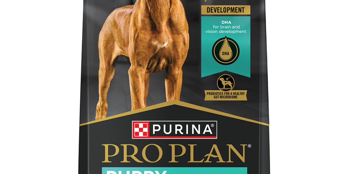 Pro Plan Large Breed Beef Rice Probiotic Dry Puppy Food Purina