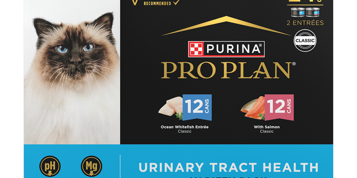 Purina Pro Plan Urinary Tract Health Variety Pack, Ocean Whitefish and With Salmon Entrees