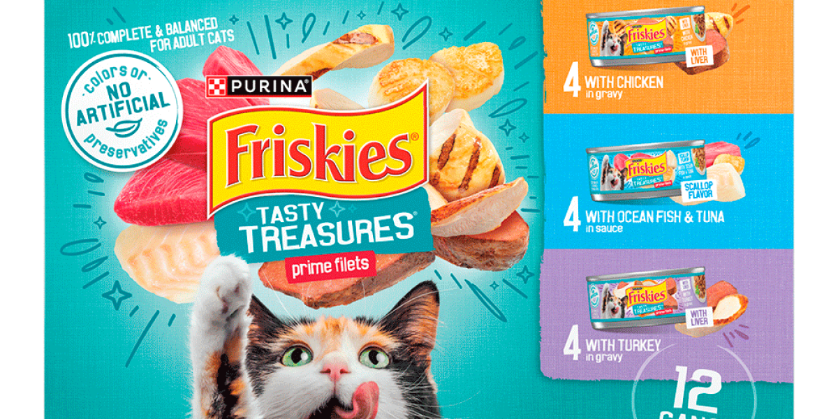 Friskies Tasty Treasures Wet Cat Food Variety Pack 12Ct Purina