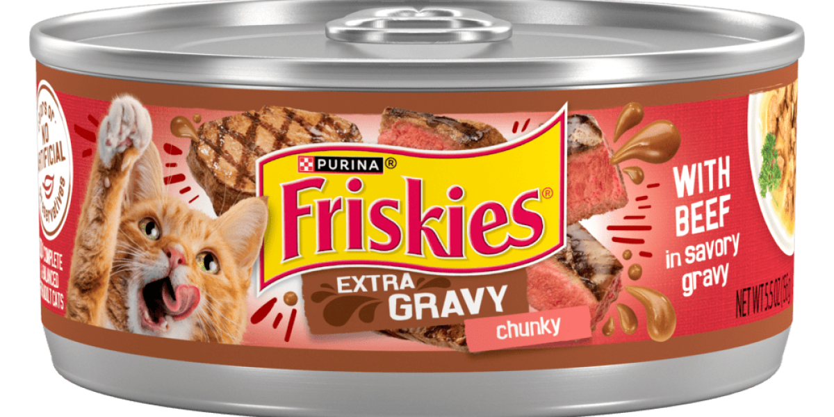 Friskies Extra Chunky Beef Savory Gravy Wet Cat Food Purina US