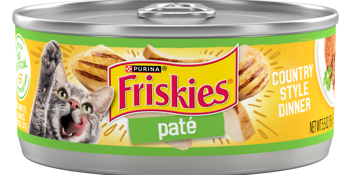 Friskies Pate Country Style Dinner Canned Cat Food Friskies Pate Country Style Dinner Canned Cat Food