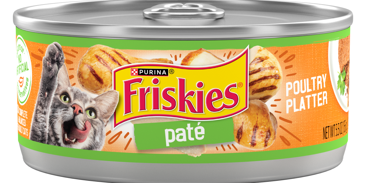 Friskies Pate Poultry Platter Canned Cat Food