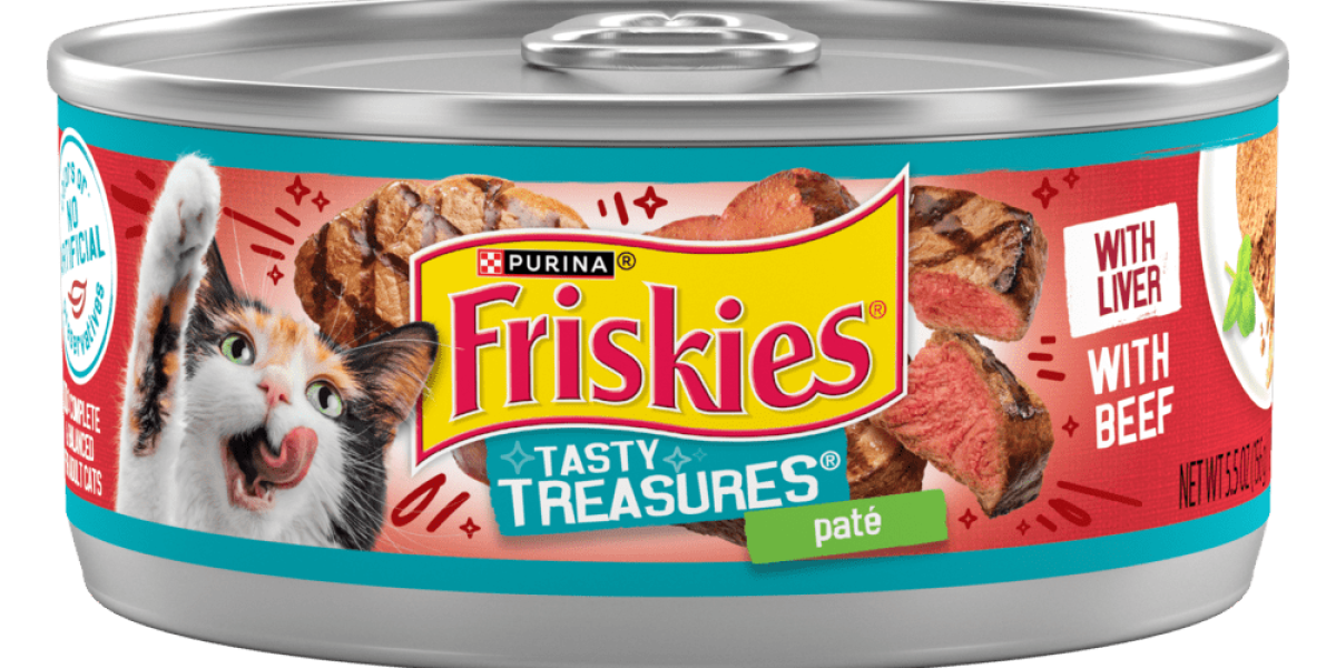 Friskies Tasty Treasures Beef With Liver Pate Wet Cat Food Purina US