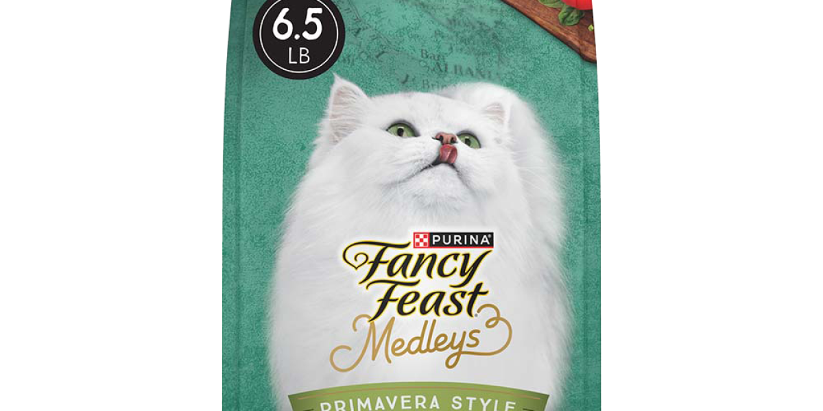 Fancy Feast Medleys Primavera Style With White Meat Chicken and Accents of Tomato, Carrot & Spinach Dry Cat Food