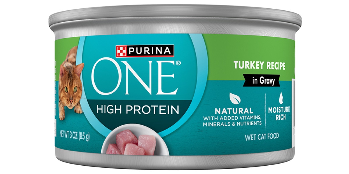 Purina ONE True Instinct High Protein Turkey Recipe in Gravy Wet Cat Food