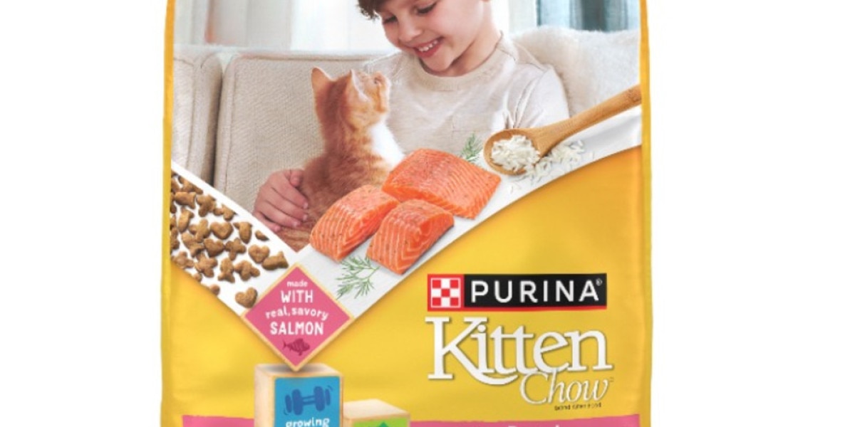Purina Kitten Chow Healthy Development With Real Salmon Dry Cat Food
