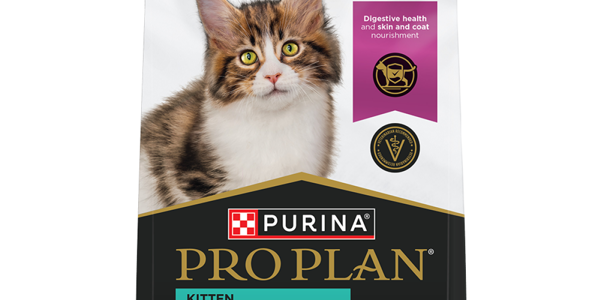 Purina Pro Plan Kitten Sensitive Skin & Stomach Salmon & Rice Formula Dry Cat Food