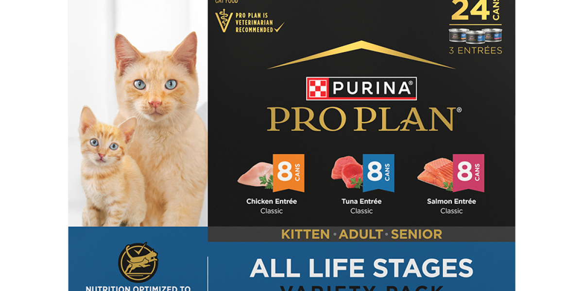 Purina Pro Plan All Life Stages Classic Entrée Variety Pack Wet Cat Food