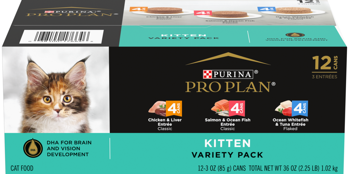 Pro Plan Development Kitten Wet Cat Food Variety Pack 12 Count
