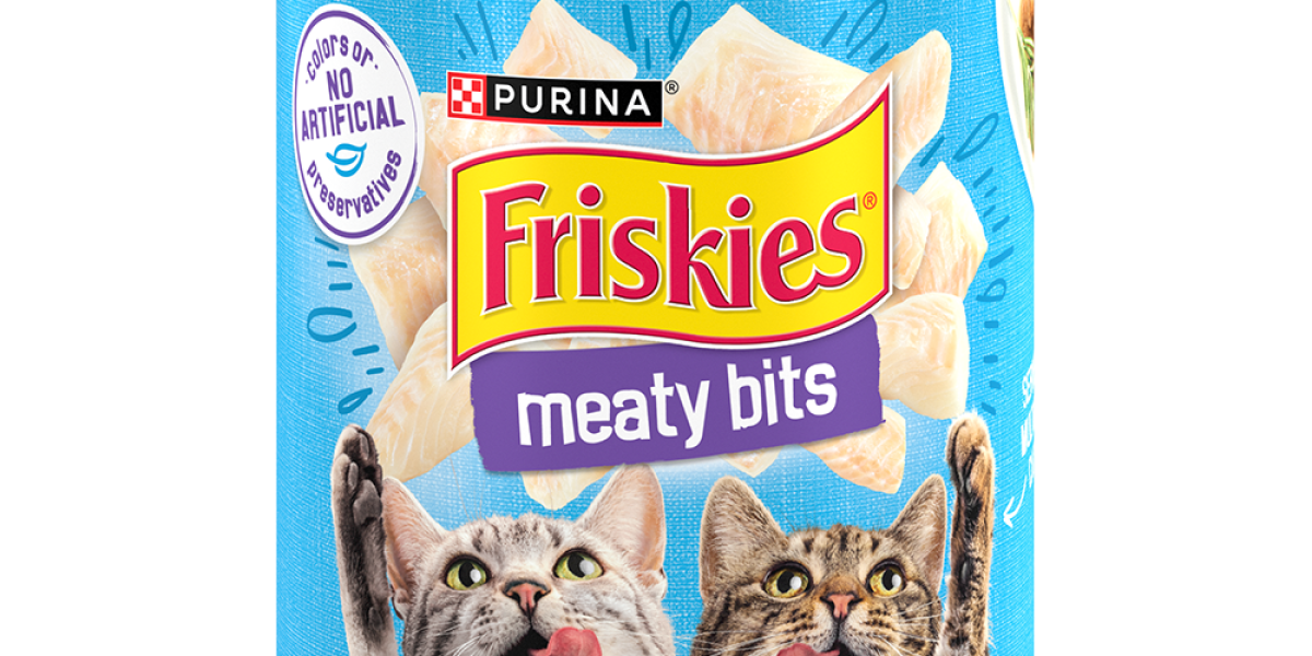 Friskies Meaty Bits Ocean Fish in Sauce Wet Cat Food | Purina US