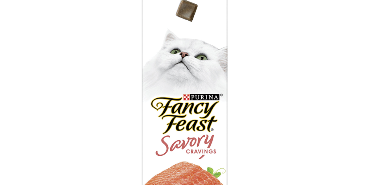 Fancy Feast Savory Cravings Salmon Flavor Cat Treats Purina