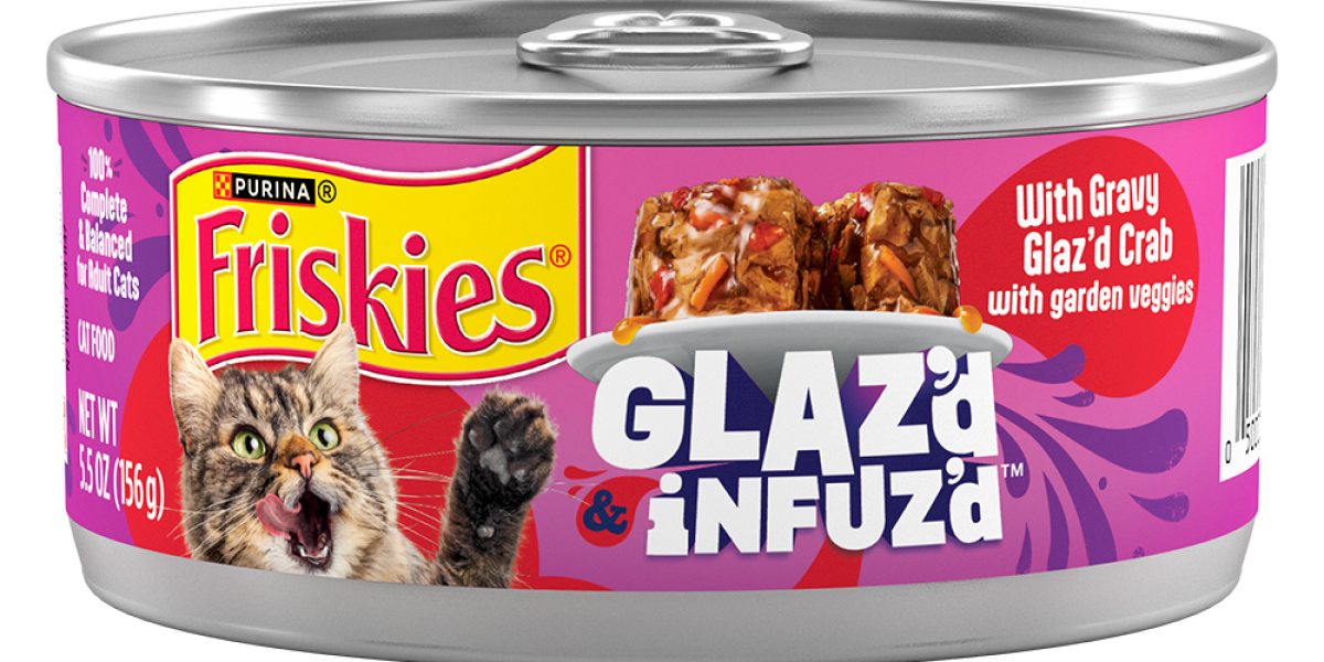 Friskies Glaz'd and Infuz'd Crab In Gravy Wet Cat Food | Purina US
