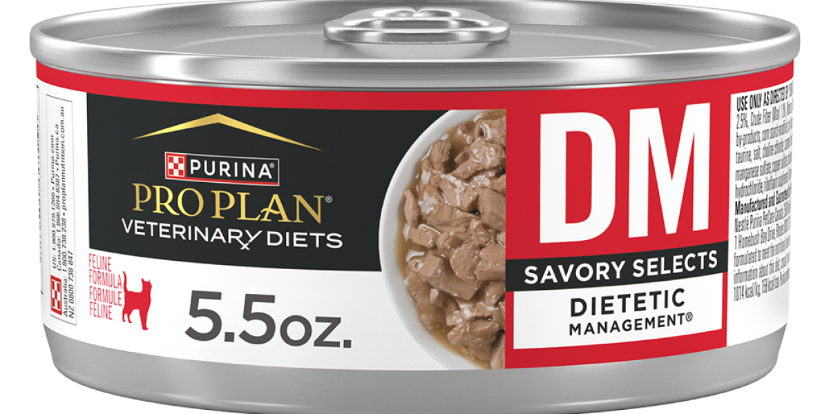 Pro Plan Vet Diets DM Savory Selects Dietetic Wet Cat Food | Purina US