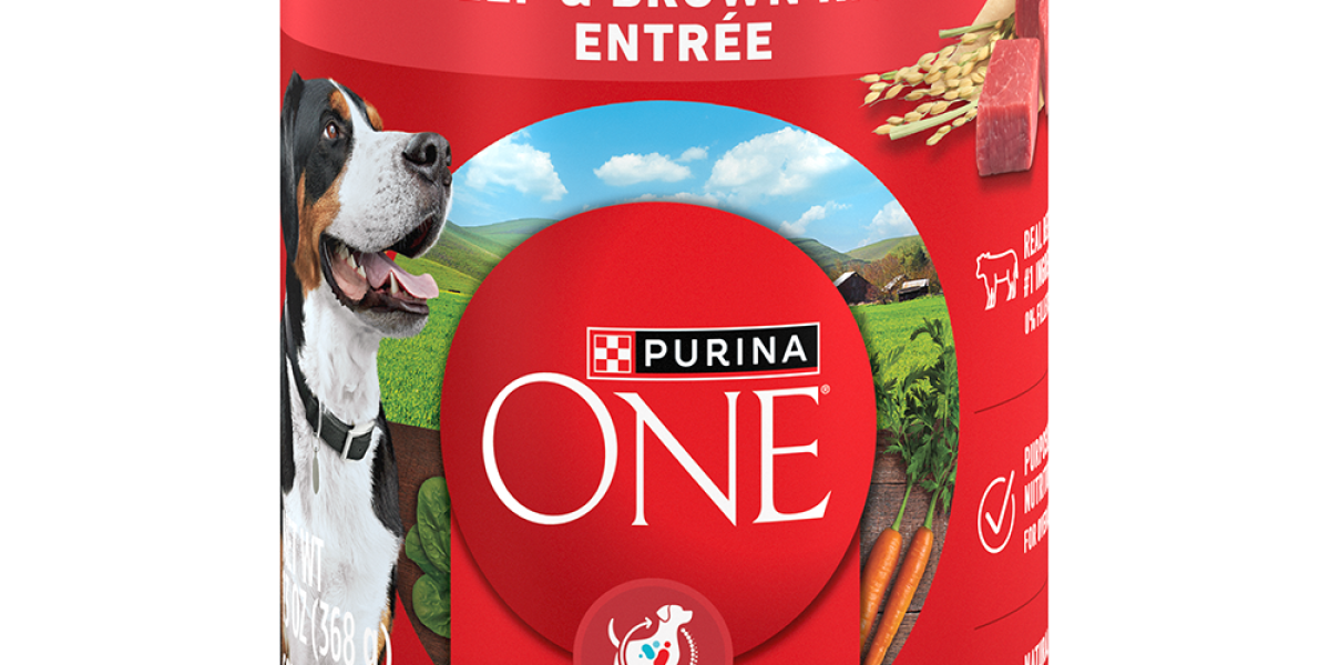 Purina ONE Beef & Brown Rice Entrée Wet Dog Food | Purina US