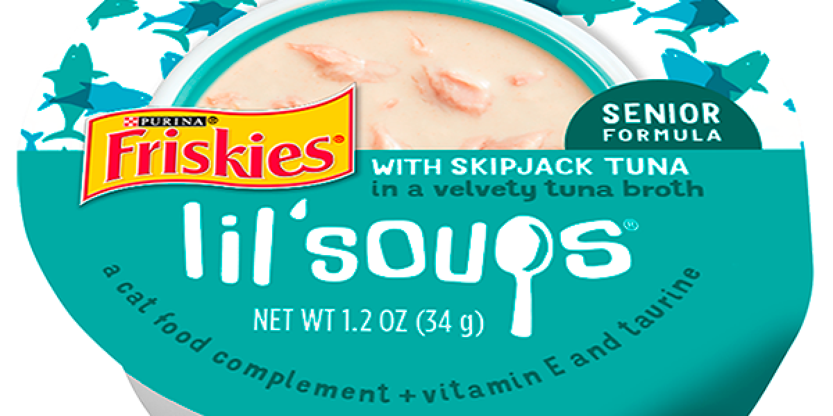 Friskies Lil Soups Tuna in Tuna Broth Senior Wet Cat Food Purina