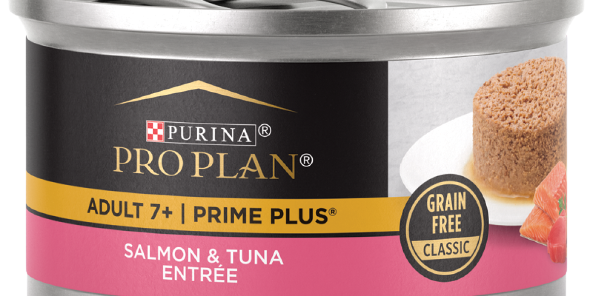 Purina Pro Plan Prime Plus 7+ Salmon & Tuna Entree Classic Canned Cat Food
