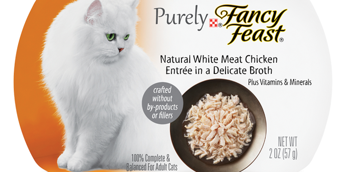 Fancy Feast Purely Natural Chicken in Broth Wet Cat Food Purina