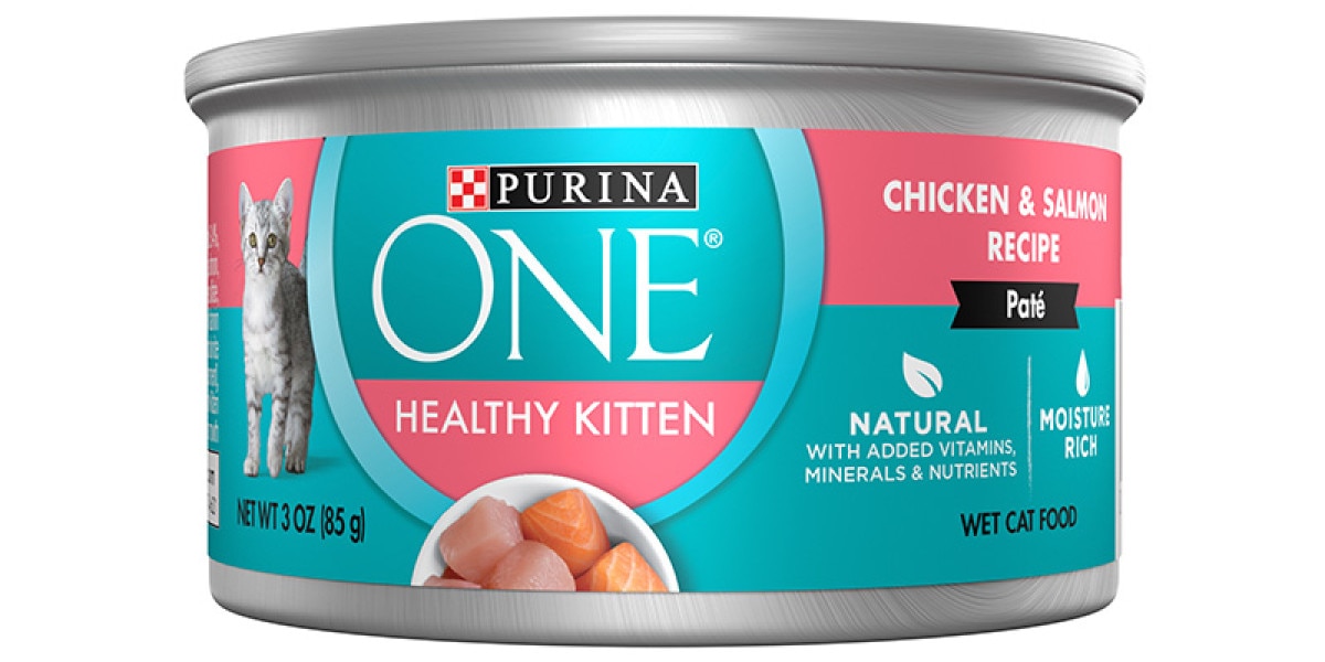 Purina ONE Healthy Kitten Chicken and Salmon Wet Cat Food Purina