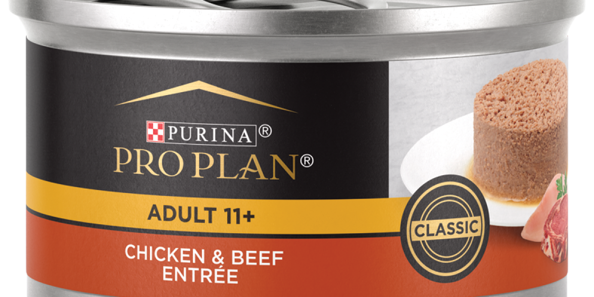 Pro Plan Senior Adult 11+ Chicken & Beef Entrée Classic Wet Cat Food
