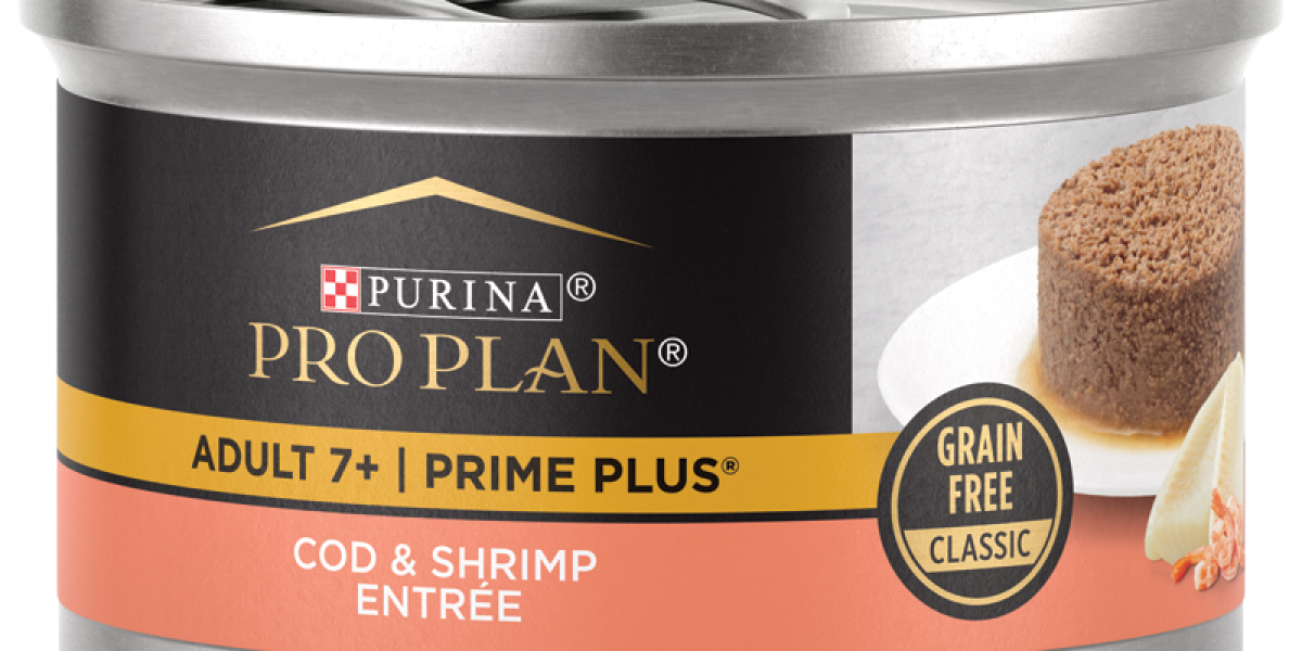 Pro Plan PRIME PLUS Senior Adult 7+ Cod & Shrimp Entrée Classic Wet Cat Food