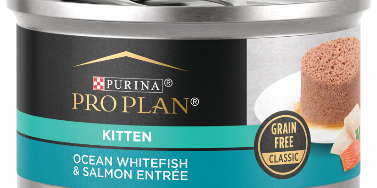 Pro Plan Development Ocean Whitefish & Salmon Entrée Classic Grain Free Wet Cat Food