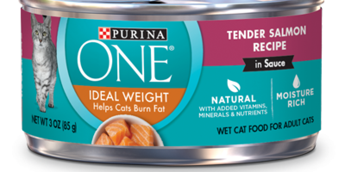Purina one ideal weight wet cat food deals