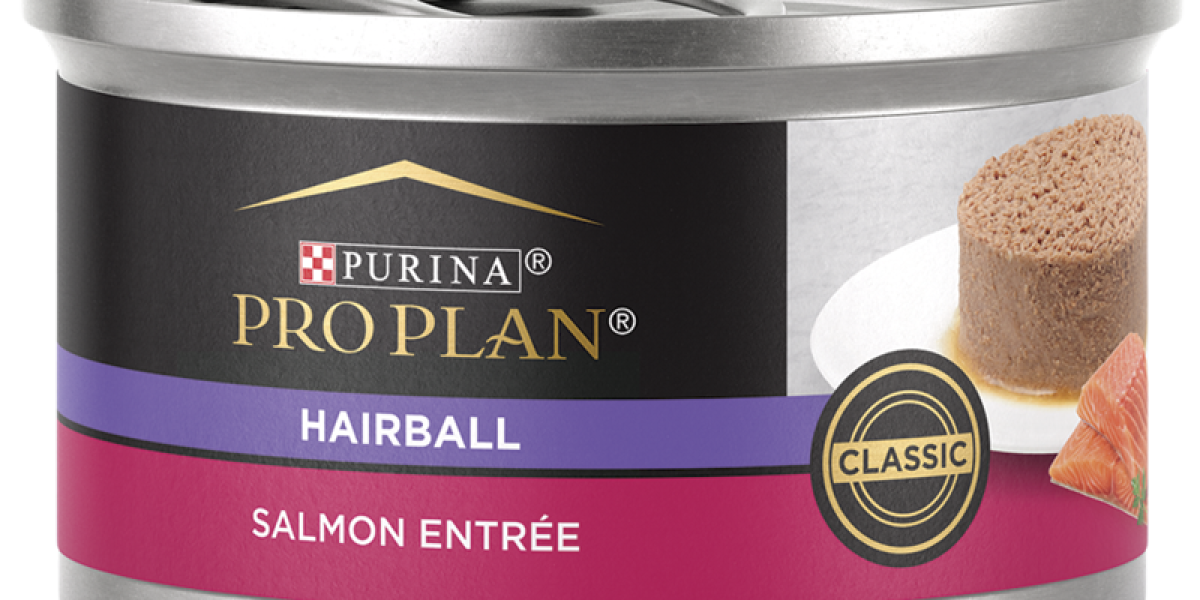 Pro Plan Hairball Salmon Entrée Classic Wet Cat Food